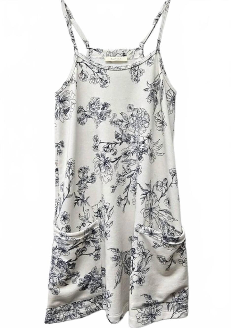 NEW ILLA ILLA women's charlie dress in white